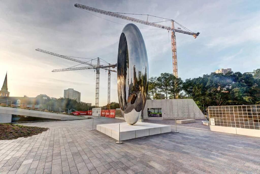 U3 Penthouse Houstonw Car Astros W Skyline-View 아파트 외부 사진