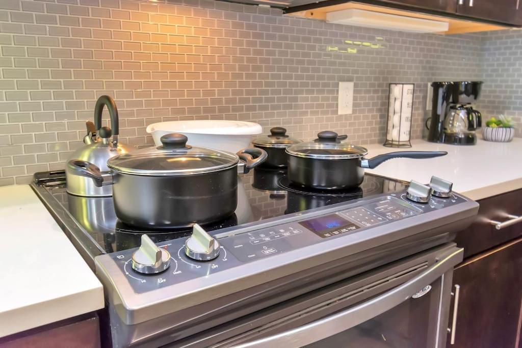 U3 Penthouse Houstonw Car Astros W Skyline-View 아파트 외부 사진