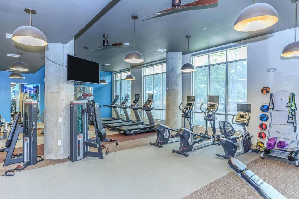 U3 Penthouse Houstonw Car Astros W Skyline-View 아파트 외부 사진