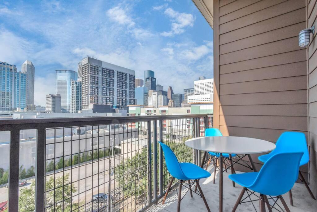 U3 Penthouse Houstonw Car Astros W Skyline-View 아파트 외부 사진