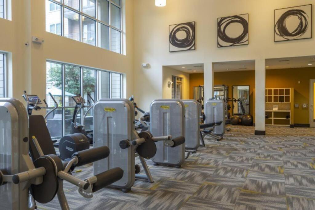 U3 Penthouse Houstonw Car Astros W Skyline-View 아파트 외부 사진