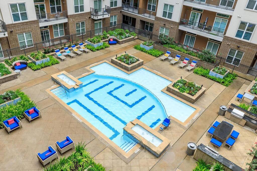 U3 Penthouse Houstonw Car Astros W Skyline-View 아파트 외부 사진