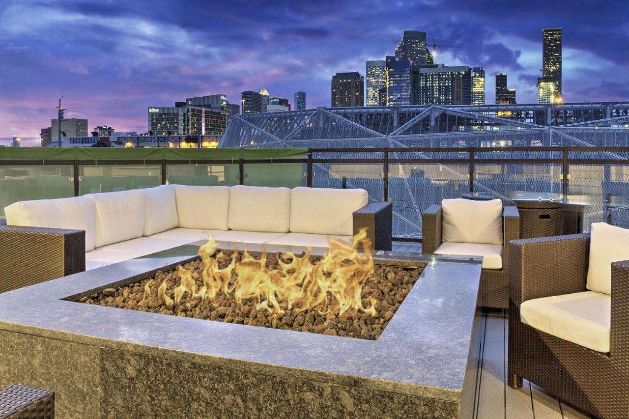 U3 Penthouse Houstonw Car Astros W Skyline-View 아파트 외부 사진